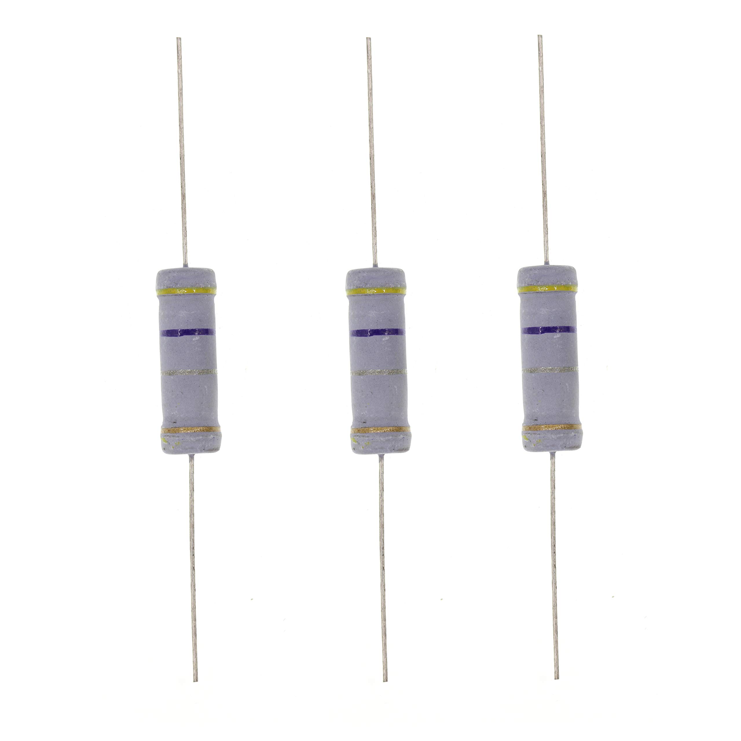 HUABAN 10PCS 5W 5 Watts 0R47 0.47 Ohm 5% Metal Oxide Film Resistor