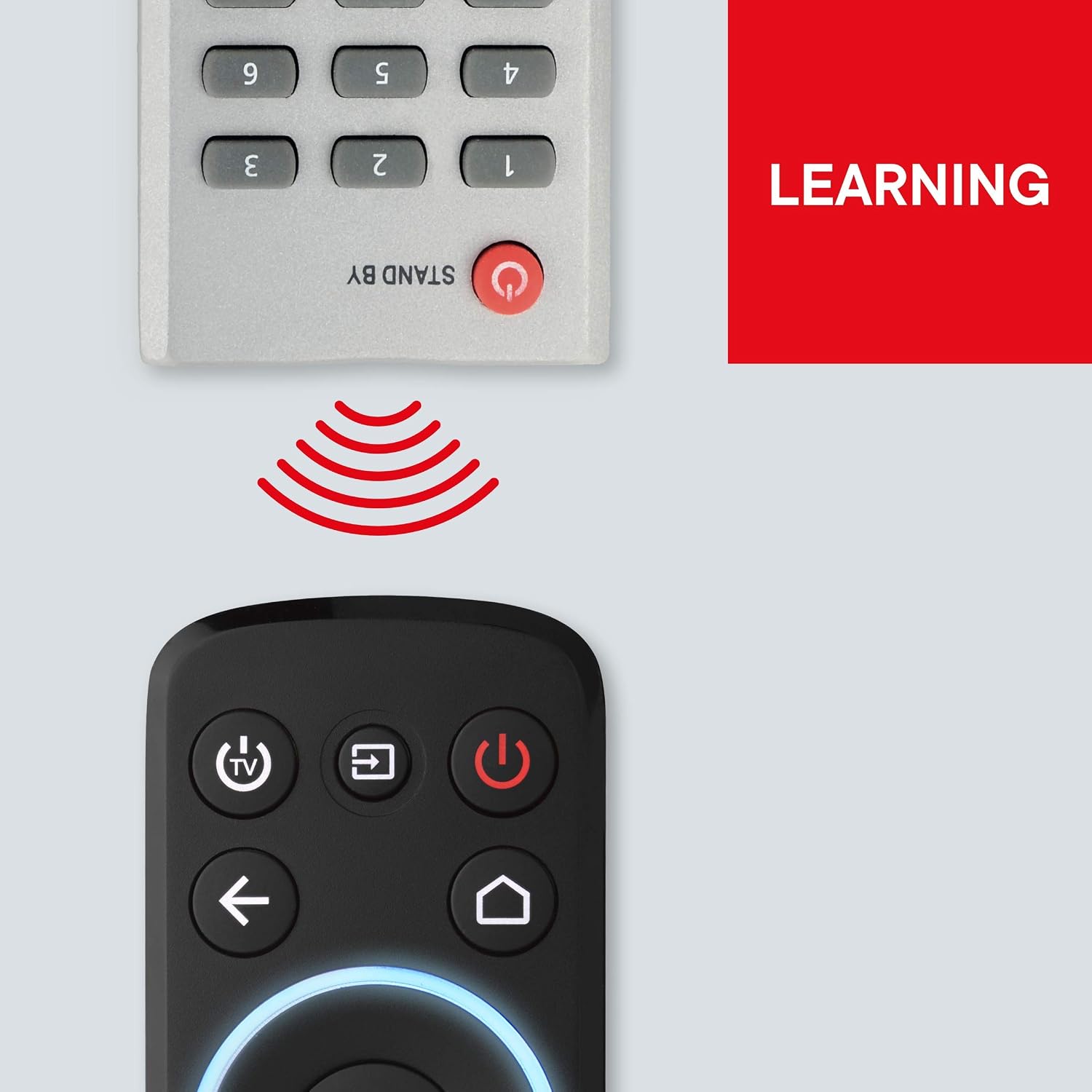 One For All Streamer Remote, Universal Remote Control for up to 3 devices Streamer boxes (Roku - Image 4