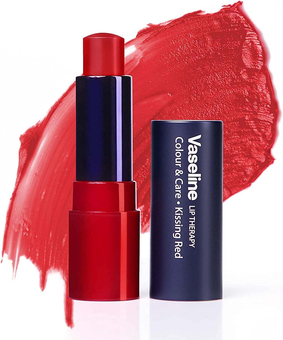 Vaseline Lip Therapy Color & Care, Kissing Red, 4.2 gm Buy Online at