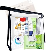 Inese Women's Travel Toiletries Set TSA Approved Mini Kit Carry-On Hospital view 1