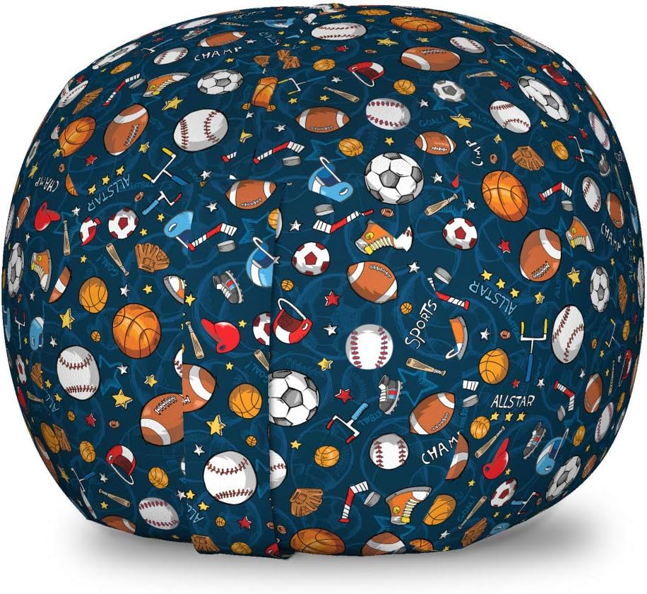 large basketball bean bag chair