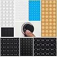 Leinuosen 300 Pcs Mixed Bump Dots for Visually Impaired, Adhesive Dots Braille Stickers for Low Vision Blind, Mixed Sizes and Colors, 8 Styles