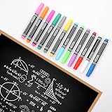 DumanAsen 12 Pcs Liquid Chalk Pens for Chalkboard Glass Whiteboard view 8