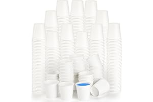 Nicunom 1000 Pack 2 oz Paper Cups, Mouthwash Cups Bathroom Cups Mini Paper Cups Small Disposable Cups for Party, Picnic, Trav
