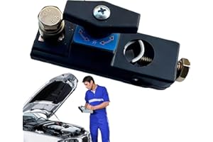 TYDLIG Smart Car Battery Disconnect Switch, 12V-24V Heavy Duty Isolator Switch for Cars, Trucks, Boats, RVs, and More