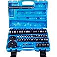 DAYUAN 52-in-1 Custom Bushing Driver Set | Transmission Wheel Axle Bearing Race and Seal Installer, Remover, Press Tool Kit