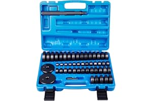 DAYUAN 52-in-1 Custom Bushing Driver Set | Transmission Wheel Axle Bearing Race and Seal Installer, Remover, Press Tool Kit
