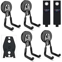 ENUODA Heavy Duty Magnetic Hooks 2 Pack – Strong Neodymium Magnets Hold 18-25 Lbs, Perfect For Garage, Workshop, Shed, And Fridge Organization