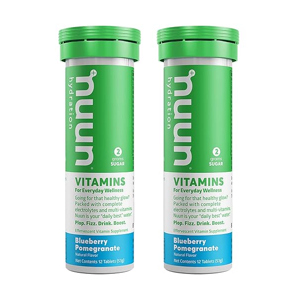 NUUN VITAMINS: BLUEBERRY POMEGRANATE HYDRATION SUPPLEMENT