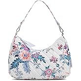Vera Bradley Womens Cotton Frannie Mini Crescent Crossbody Purse