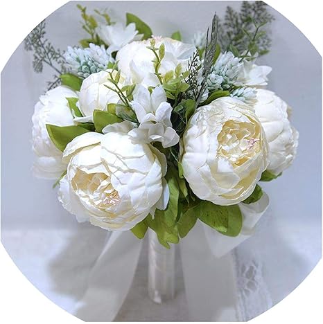 Amazon Only For Me 1 ホワイトブライダルブーケ ブルーウェディングブーケ ウェディングフラワーブライダルブーケ ウェディングアクセサリー ピンクブーケ Wknxjnkcihtfl0igcsbo 造花 オンライン通販