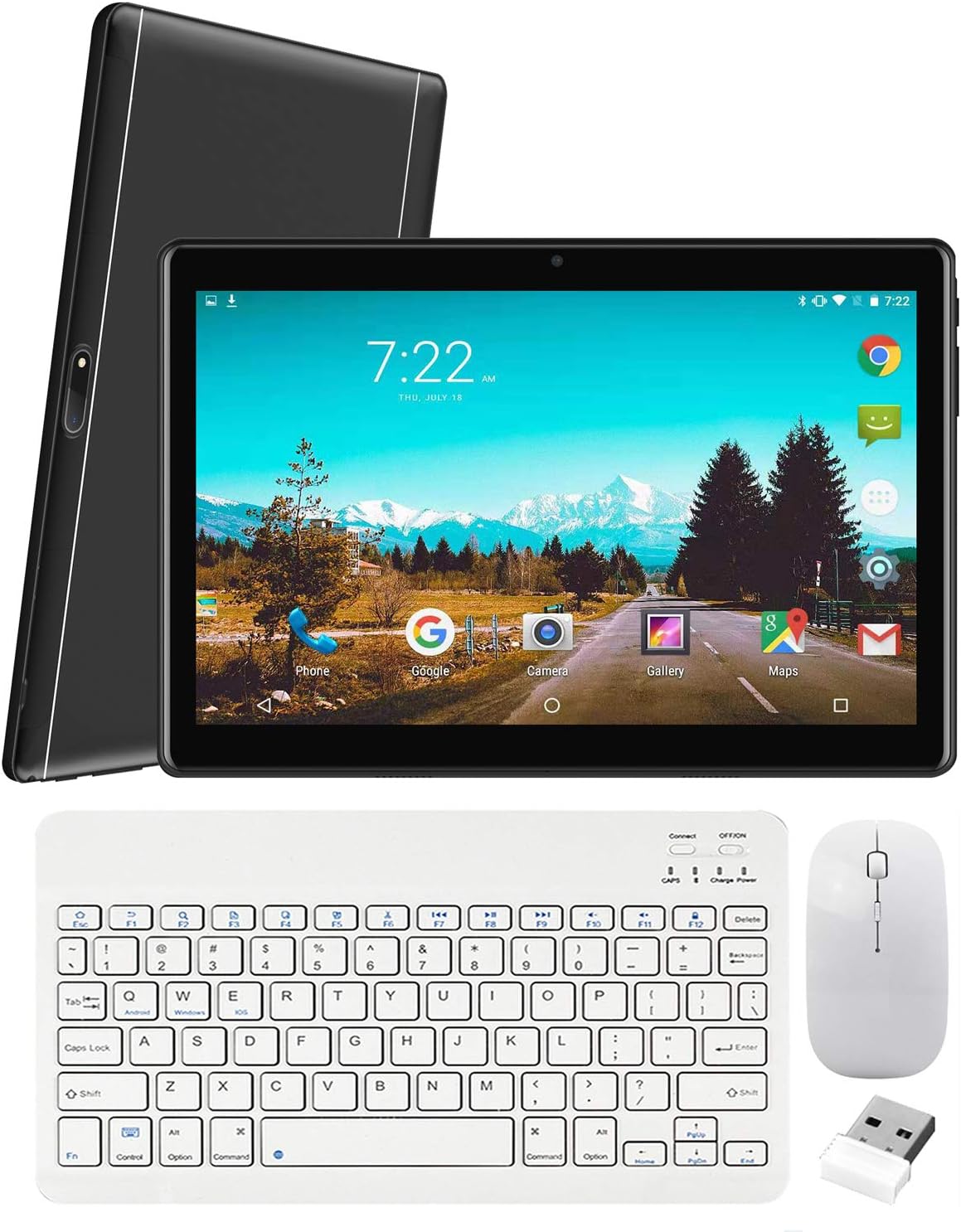 Tablet 10.1 Pulgadas, Android 7.0 Tablet PC con Ranura