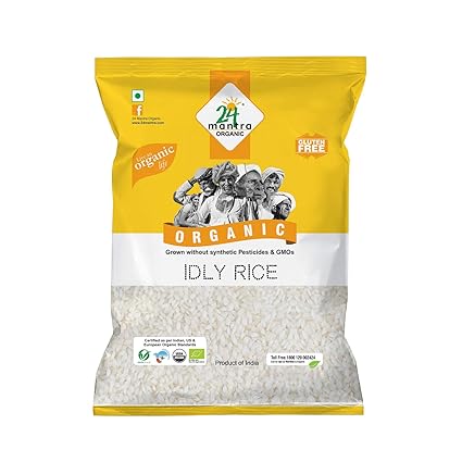 24 Mantra Organic Idly/Idli Rice, 1 Kg