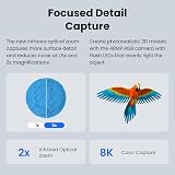 Revopoint MIRACO Plus 3D Scanner with Photogrammetry, 2K AMOLED, 20fps, 0.02mm view 8