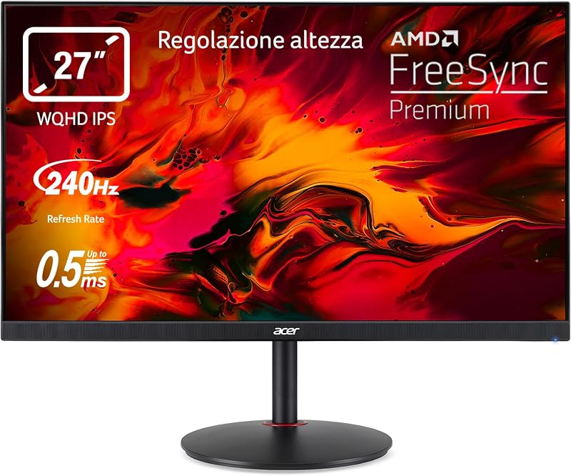 Nitro XV272UW2bmiiprfx Monitor Gaming 27" WQHD IPS 240 Hz