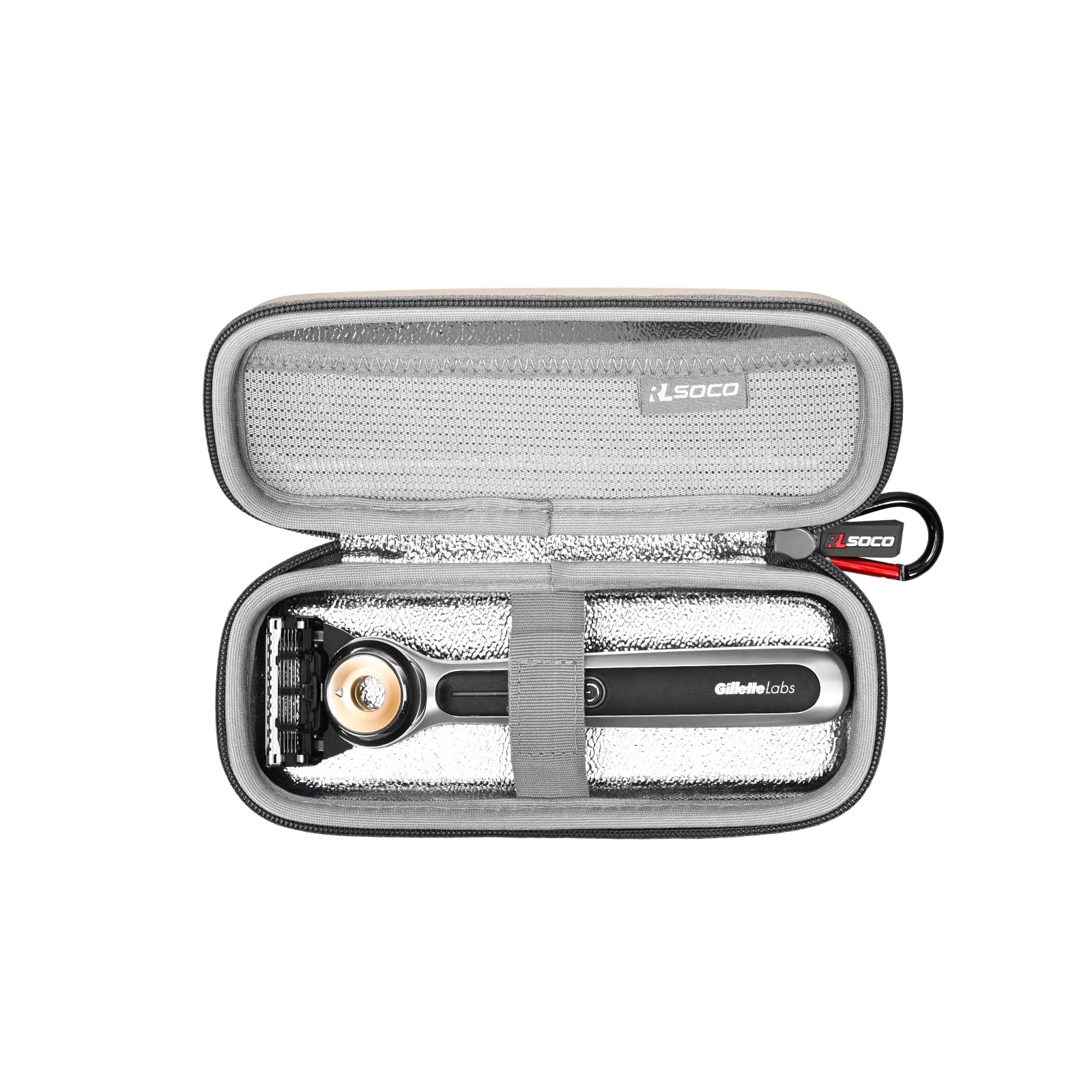 RLSOCO Hard Case Compatible with Gillette Labs Heated Men's Razor(Small Size for Razor Body)