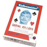 Kulturmeister - Serial Killer Playing Cards - Psycho Killer Card Game, Theme Poker Cards for Game Nights
