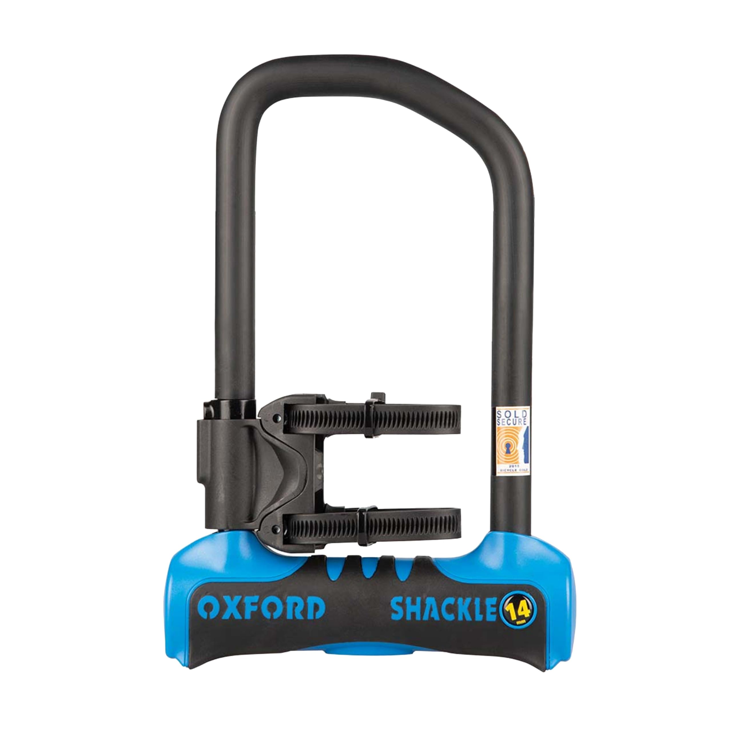 Oxford Shackle14 Pro U-Lock 260mm x 177mm. Diamond Rated Bicycle and Electric Bike Lock
