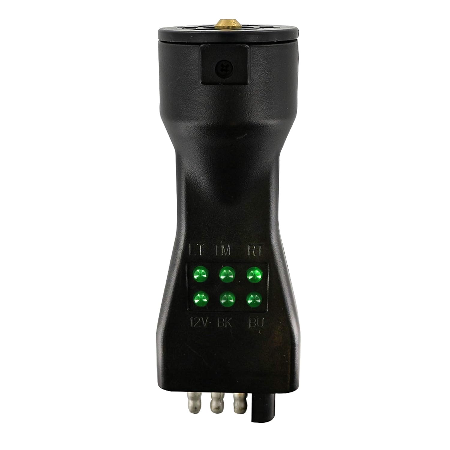 RamPro RV Trailer Plug Light Circuit Tester Adapter 7 Way Blade /& 4 Pin Trailer Wiring Tester Trailer Light Wire Circuit Tester for Boat SUV Truck