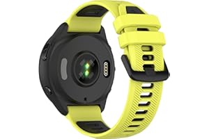 U-LIMVE Watch Band for Garmin Forerunner 965/Forerunner 955/Forerunner 945/Forerunner 935, Soft Silicone 22mm Replacement Bands