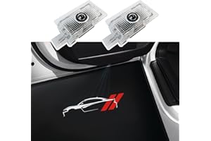 MXGAIC 2Pcs Car Door Logo Lights Compatible with Charger 2010-present Puddle Lamps Projector Laser Door Shadow Light Puddle Lights Accessories (P1)