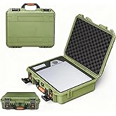 GIGHGJKJ Starlink Mini Case, IP67 Waterproof Hard Travel Case with Precision Foam for Starlink Dish & Accessories, Heavy-Duty Protection for Camping & Outdoor Use (Green)