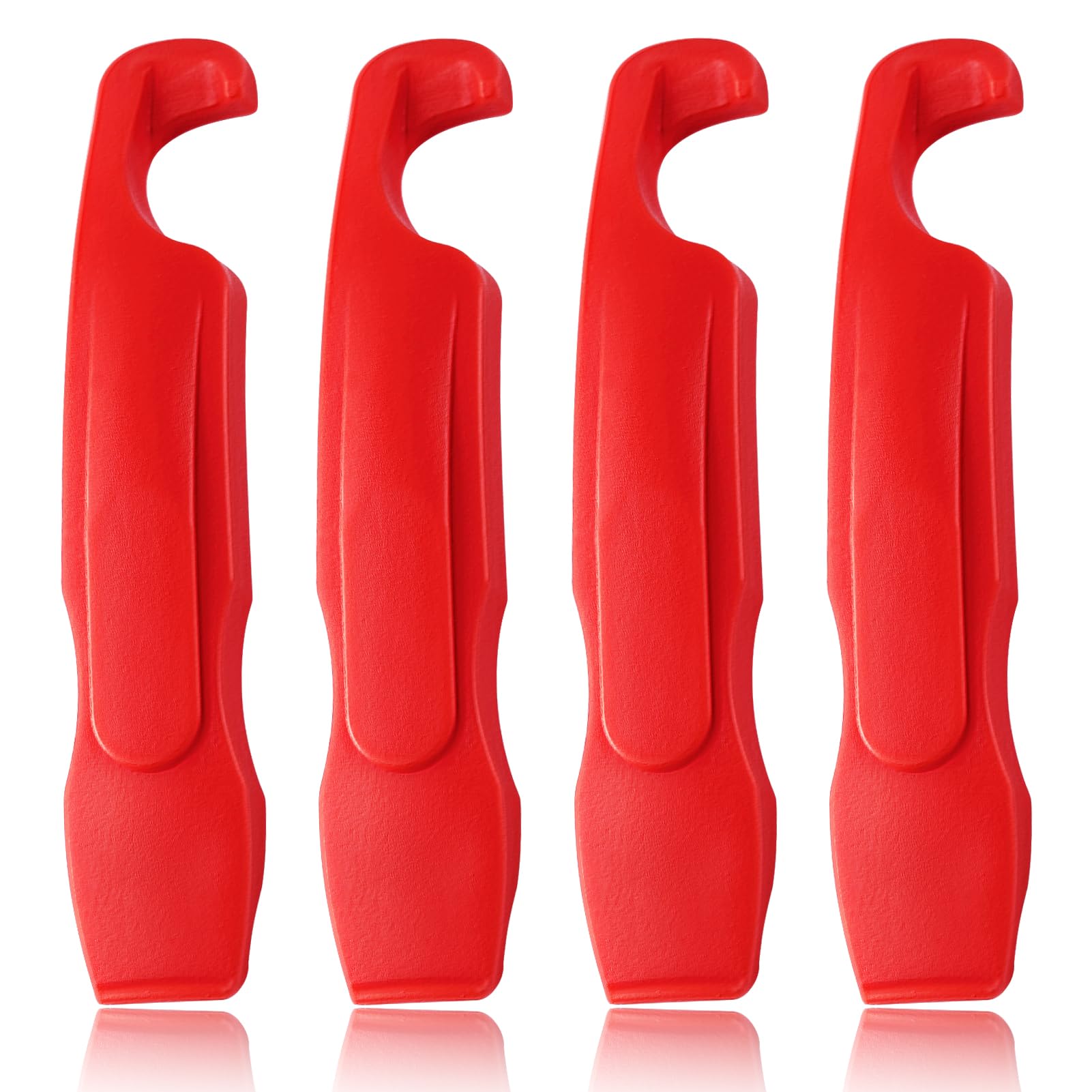 GOLD DEER 4PCS Bike Tire Lever Ultra Strong Tire Removal Tool Bicycle Accessories Bicycle Cycling Repair Accessories Tools Lasting Tire Removal Tool Bike Tools for Road or Mountain Bike Tires