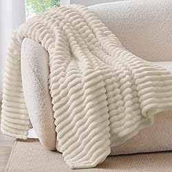 BEDELITE Fleece Throw Blanket for Couch, 300GSM