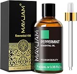 MAYJAM Peppermint Essential Oils 100ML for Diffuser Humidifier DIY