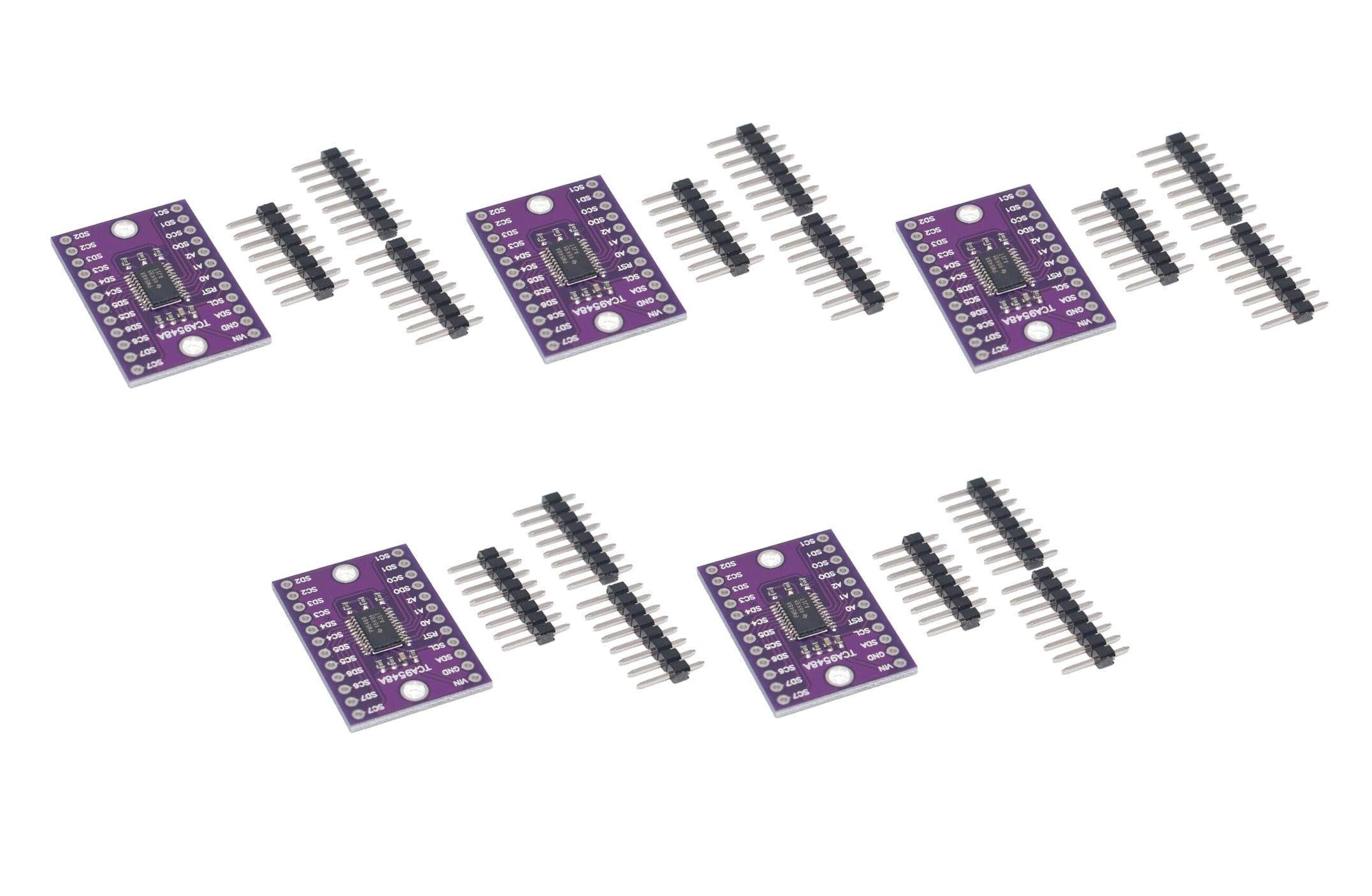 5pcs tca9548a 8 channel i2c IIc multichannel expansion card 1 to 8 tca9548