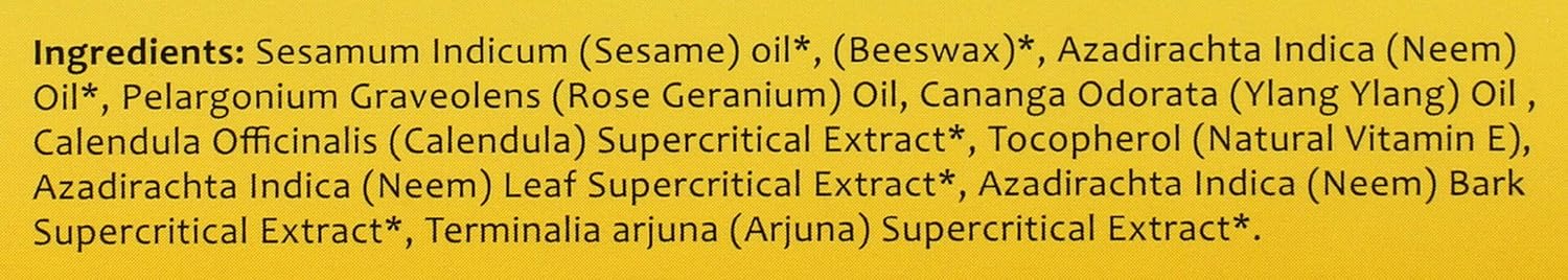 Organix South Triple Neem Ointment Organic Salve, 1 Ounce : Vitamins : Beauty