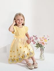 Toddler Girl Tulle Dress Summer Ruffle Sleeveless