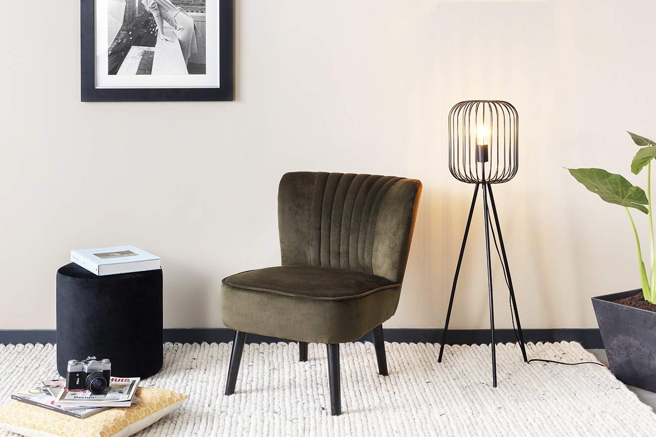 Lifa Living Lampadaire Sur Pied Salon 134 Cm Style Vintage Avec Abat Jour En Cage Ampoule E27 Metal Noir Lampe Trepied Design Moderne Bazis Az Lifa Living Lampadaire Sur Pied Salon 134 Cm Style Vintage Avec Abat Jour En Cage Ampoule E27 Metal Noir Lampe Trepied Design Moderne Bazis Az