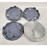 MUYQAVMZD 4Pcs Car Wheel Hub Cap #9W1Z-1130-A, Rim Center Caps ForLincolnTown Car MKT MKX MKZ 2006-2011