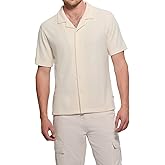 GUESS Men's Short Sleeve Anderson Knit Shirt