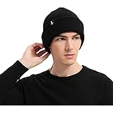 HEARTSING Beanie Hat for Women Men Winter Hat Womens Cuffed Beanies Knit