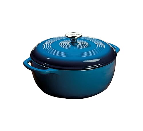 Lodge Quart Enameled Cast Iron Dutch Oven with Lid – Dual
