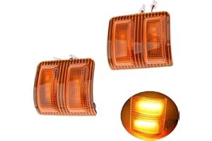 csslyzl LED Side Mirror Marker Lights Compatible with FORD F250 F350 F450 F550 Super Duty 2008-2015 Side Tow Mirror Turn Sign