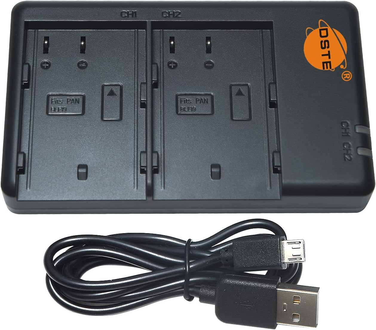 DSTE 2PCS DMW-BLF19E (2200mAh/7.2V) Battery Charger Set Compatible for Panasonic DMC-GH3, DMC-GH4, DC-GH5 - Image 5