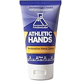 Friction Labs Athletic Hands - Daily Restorative Hand Cream for Active & Dry Skin - Derm Tested Non-Greasy Shea Butter Improves Elasticity & Resilience - Hand Salve for Athletes - Eucalyptus Scent