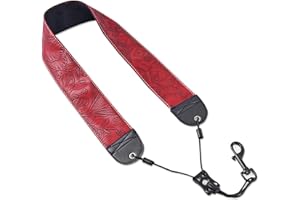 Hennaja Saxophone Neck Strap,Alto Tenor Bari Soprano Sax Neck Harness,Musical Instruments Accessories Parts