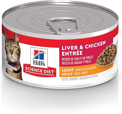 hill's science diet light cat