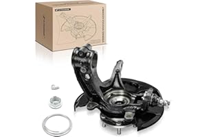A-Premium Front Right Steering Knuckle & Wheel Bearing Hub Assembly, Compatible with Honda Accord 2013 2014 2015 2016, Passenger Side