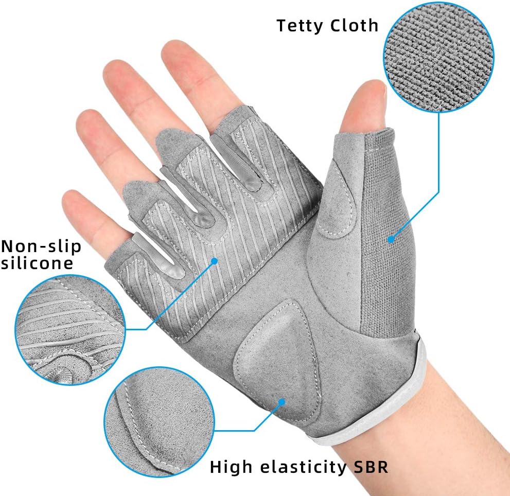 Seektop Gym Gloves Workout Gloves Weight Lifting Gloves for Men, Women's Exercise Gloves for Powerlifting, Gym, Full Palm Protection, Breathable & Non-Slip : Sports & Outdoors
