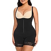 RDSIANE Shapewear for Women Fajas Colombianas Moldeadoras Full Body Shapewear Tummy Control Postpatrum Open Crotch