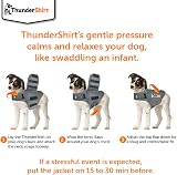 ThunderShirt Dog Calming Jacket Medium Grey view 6