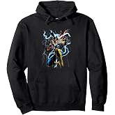 Marvel Comics Retro Classic Thunder &amp; Lightning Mighty Thor Pullover Hoodie