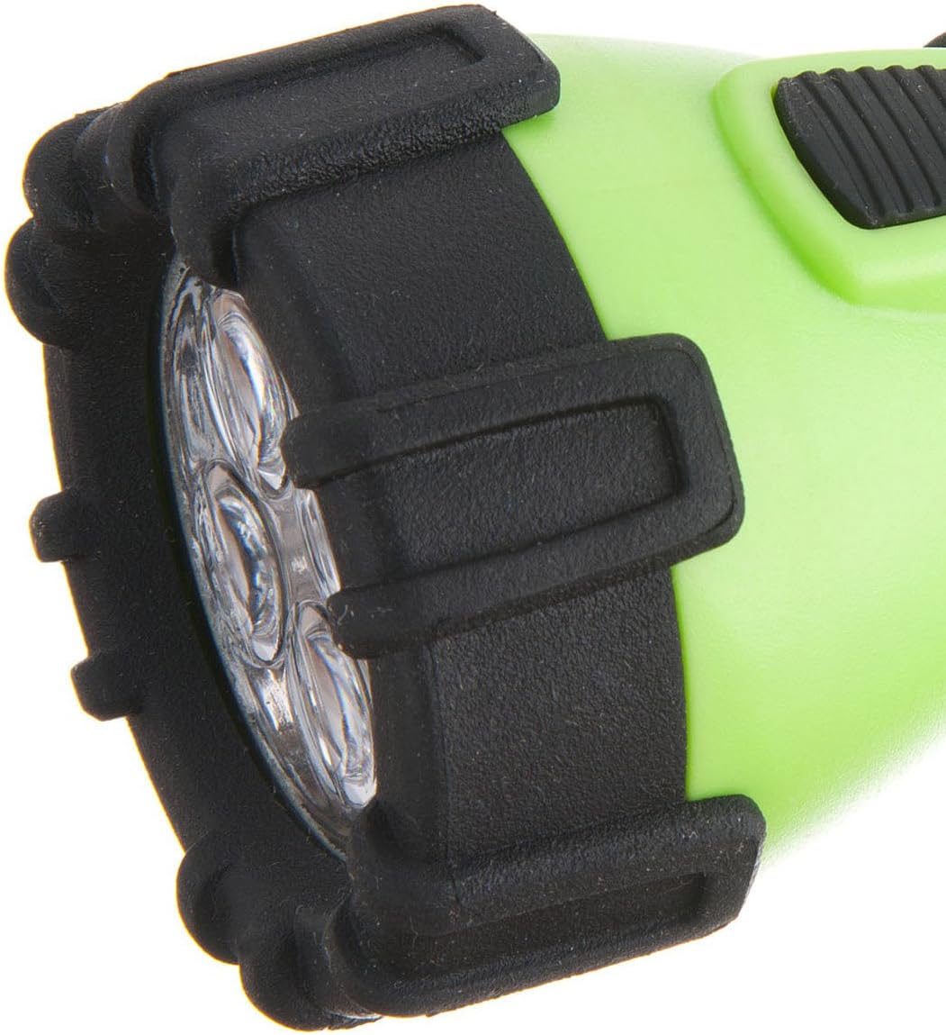 Dorcy 55 Lumen Floating Waterproof LED Flashlight with Carabineer Clip Dorcy, Neon Green (41-2513) - Basic Handheld Flashlights - 