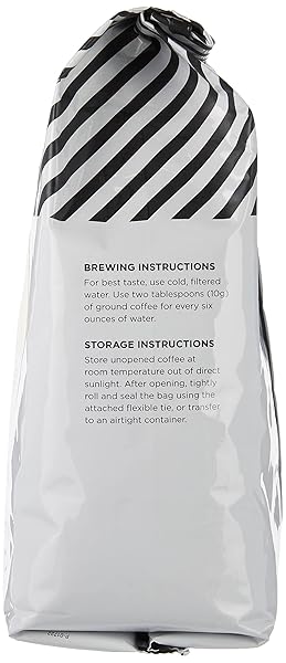 AMAZON FRESH, JUST BRIGHT GROUND COFFEE, LIGHT ROAST, 32 OZ