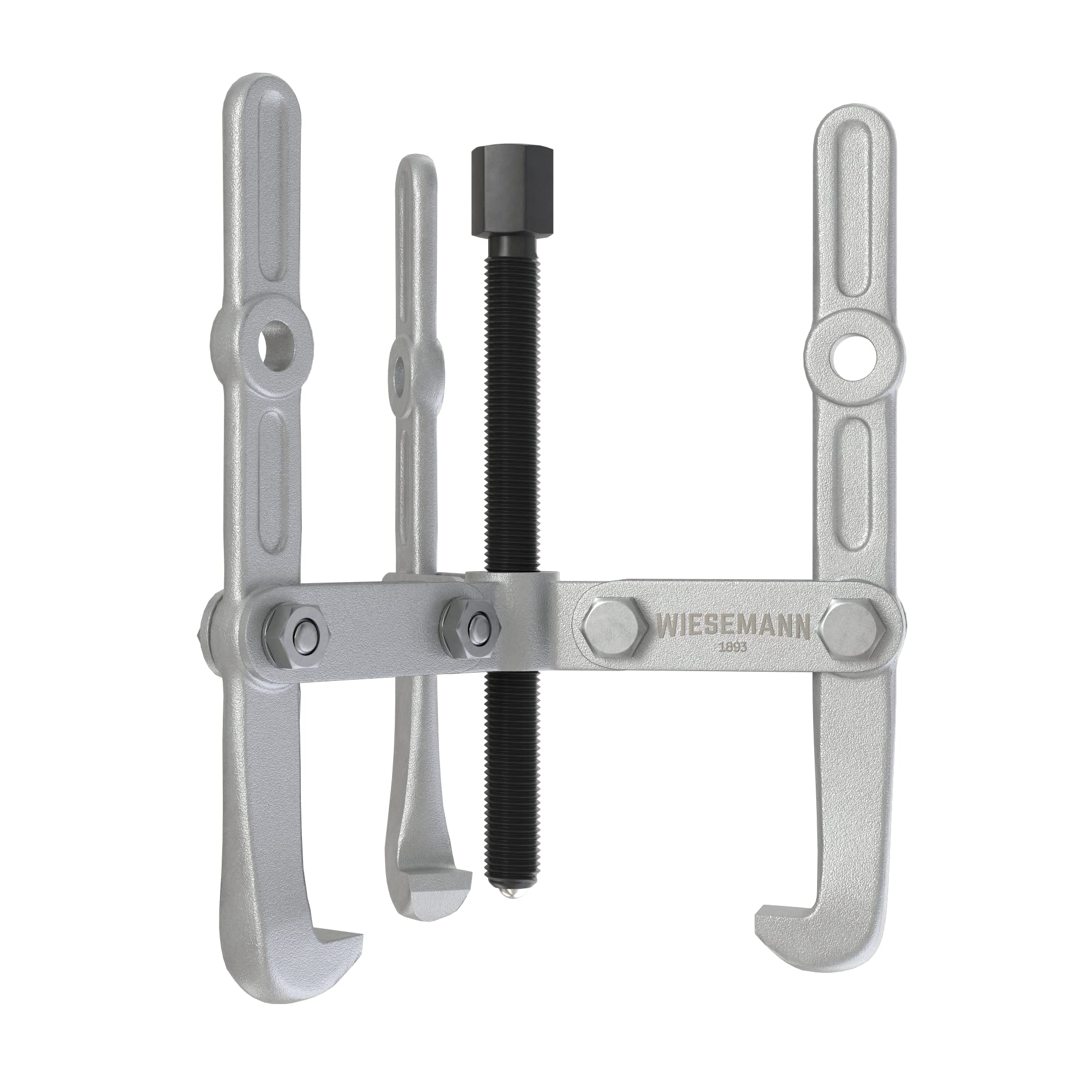 WIESEMANN 1893 Universal Gear Puller 3-Armed 140 x 145mm 2-in-1 Internal and External Extractor from I CV Chrome-Plated Steel I 80591